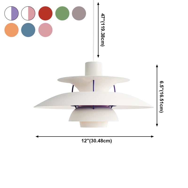 Luminaire pendentif contemporain simple luminaire suspendu pour le café du salon