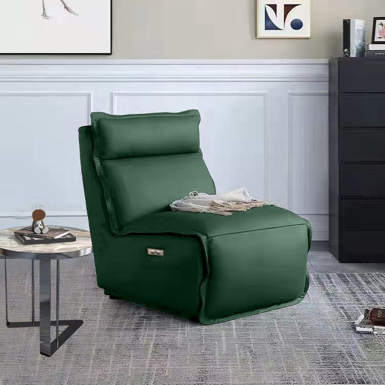 Leather Electric Standard Recliner Modern Minimalist Household Single Recliner