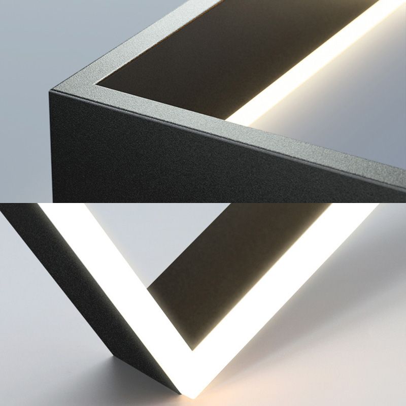 Simplicité postmoderne Sanared Chandelier Pendant Light Light Acrylique Suspension Pendante Pendre pour le salon