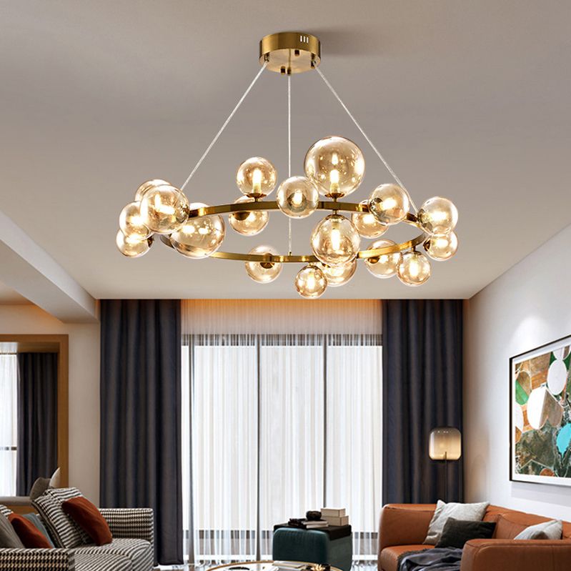 Modern Style Island Pendants Glass Pendant Lights for Dining Room
