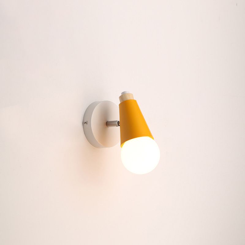 Multi Lights Geometric Wall Lights Modern Style Metal Wall Lighting Fixtures
