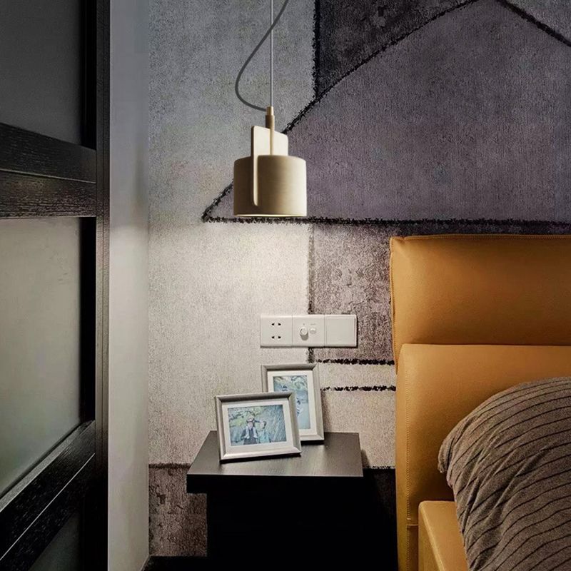 Geometrische Decke Anhänger Leicht Industrielle Zement 1 Hellgrau/Beige/rosa Hängedecke, 6 "/8"/9 "W.