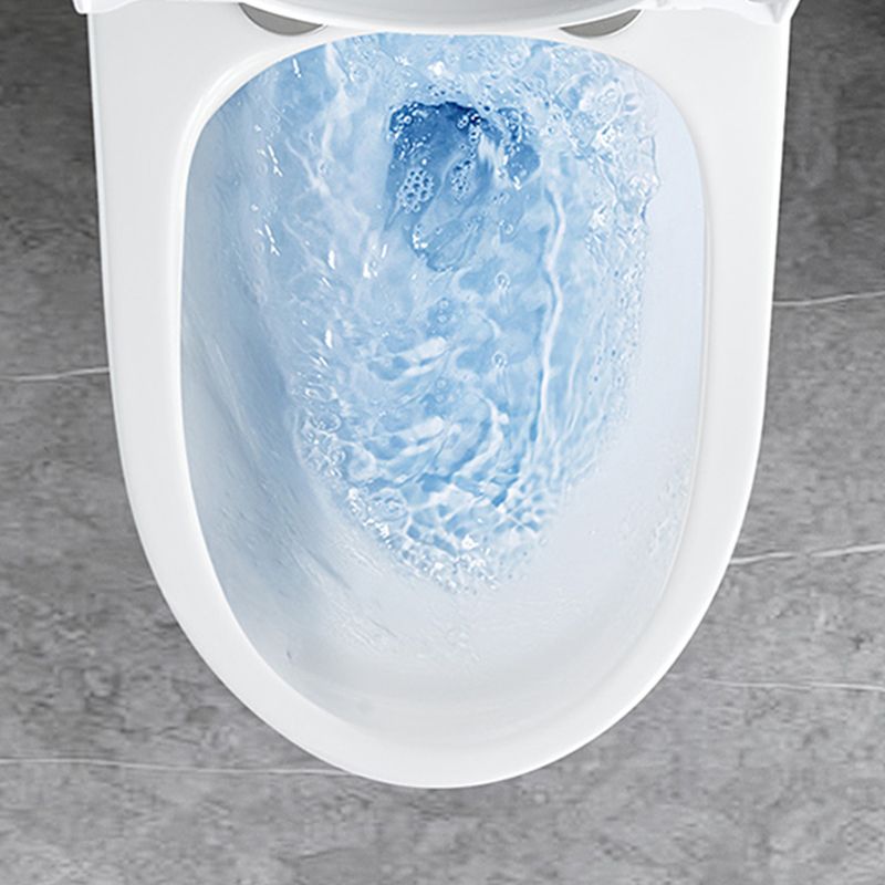 Floor Mounted Urine Toilet One Piece Toilet Modern Siphon Jet Porcelain Toilet