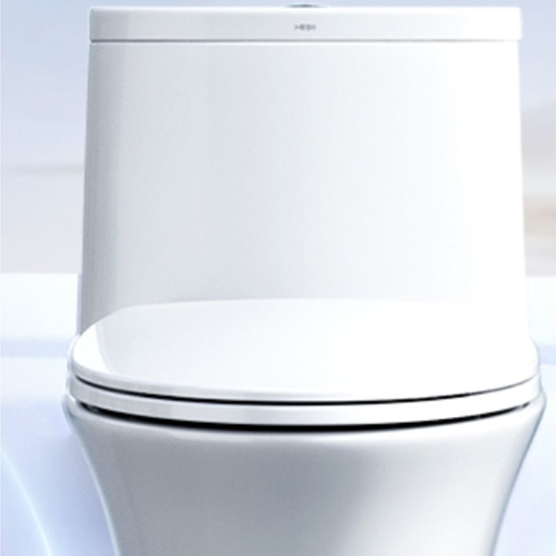 Traditional All-In-One Flush Toilet Floor Mounted Porcelain Toilet Bowl