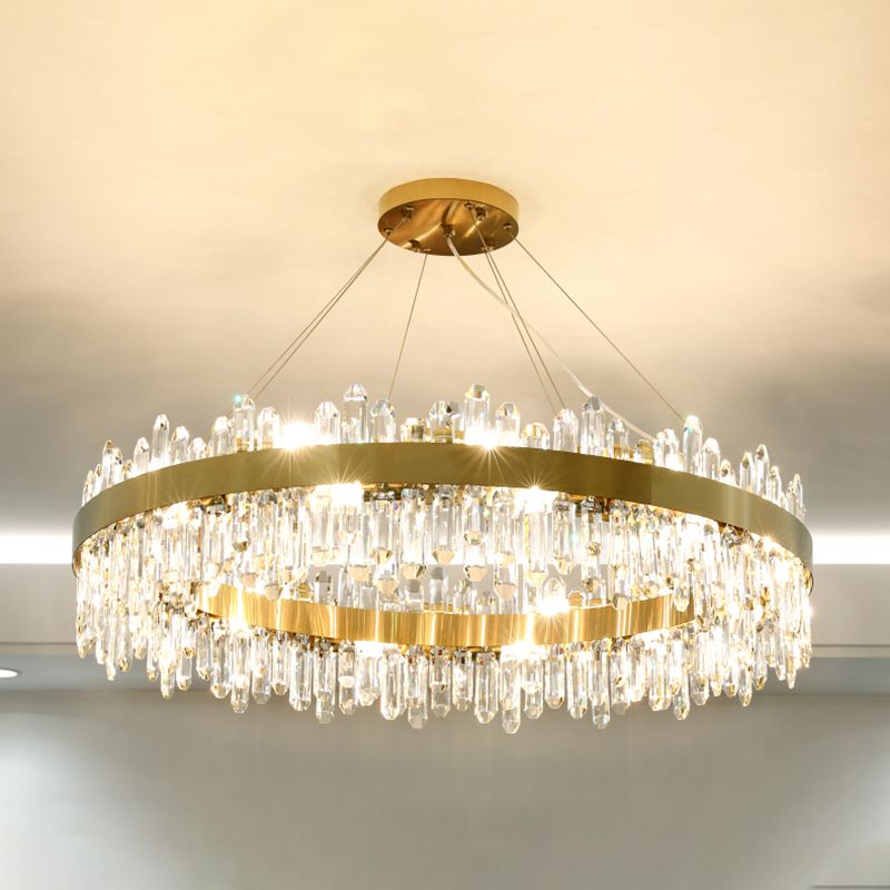 Modern Chandeliers For Foyer Circular Chandelier Pendant Lighting Fixtures