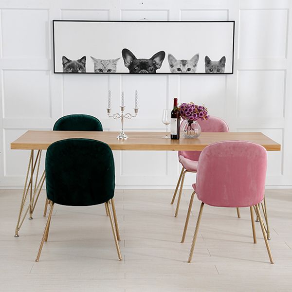 Mesa tradicional de comedor de madera maciza de pino de mesa de lujo para el hogar