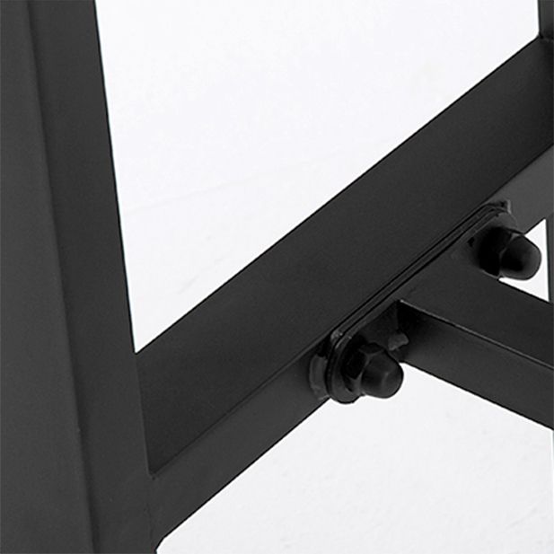 Industrial Rectangle Bar Table Set 1/5 Pieces Solid Wood Counter Table for Indoor