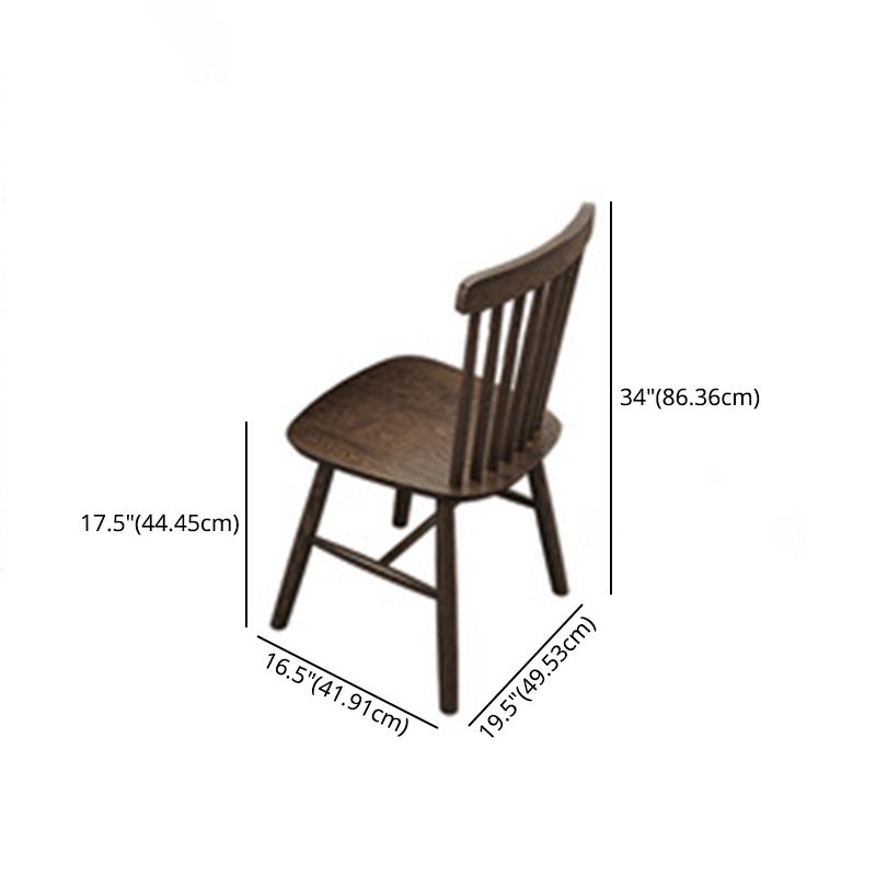 Traditional Solid Wood Dining Room Set with Rectangle Table Home Dining Table Furniture