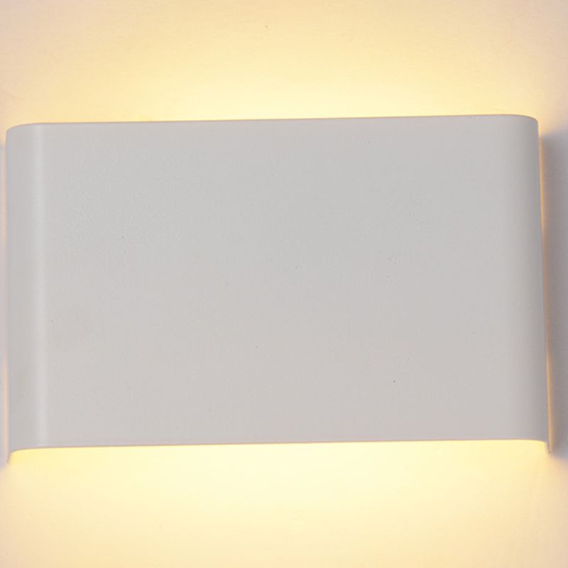 Moderne Einfachheit Rechteck Wandleuchte Acryl Wandleuchte Beleuchtung für Schlafzimmer