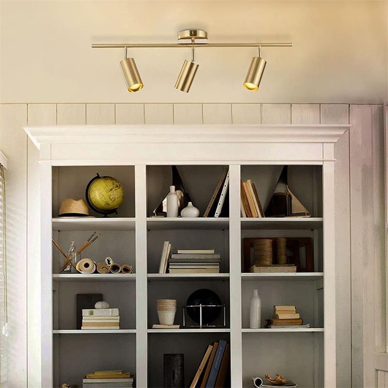 Multi Light Bathroom Vanity Lighting Metal Bath Sconce in Gold Finish