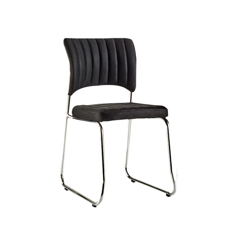 Modern Style Task Chair Mid-Back Ergonomic Armless Office Chair