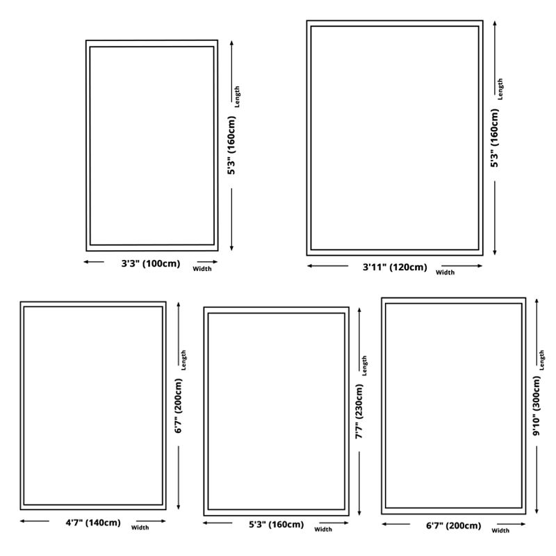 Creative Area Carpet Trendy Striped Print Area Rug Polyster Non-Slip Backing Rug for Living Room