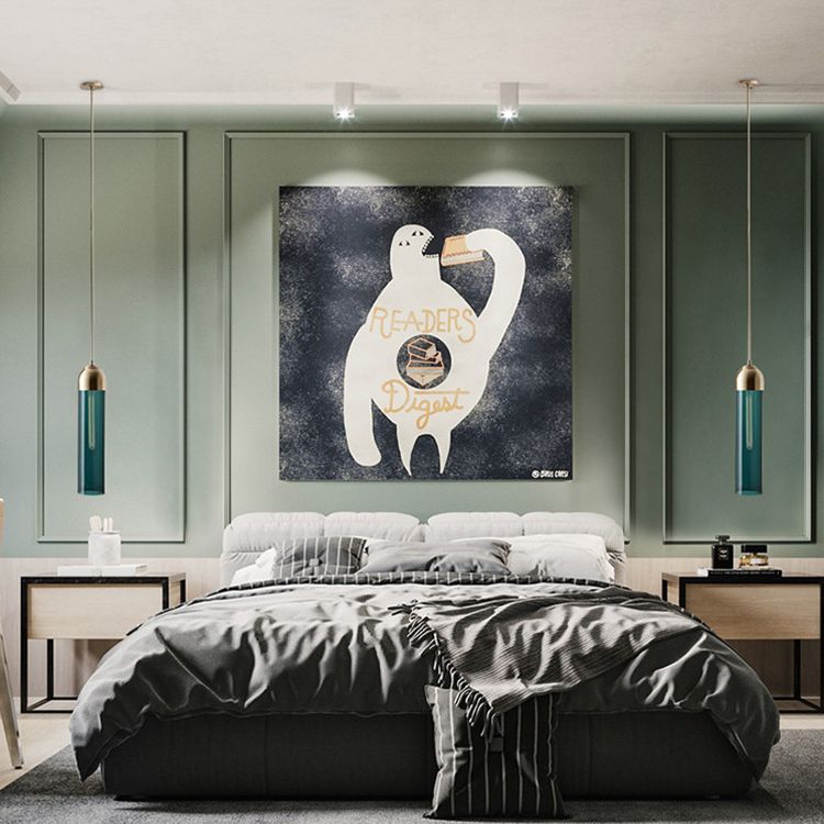 Pillenförmige Decke Pendelleuchte leichte minimalistische Gla-Pendelleuchte Leuchte