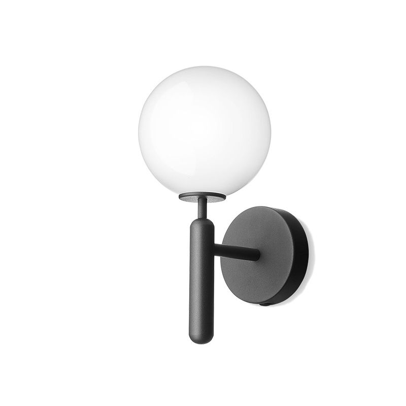 Modern Style Ball Wall Light Sconces Glass 1 Light Wall Lighting Ideas