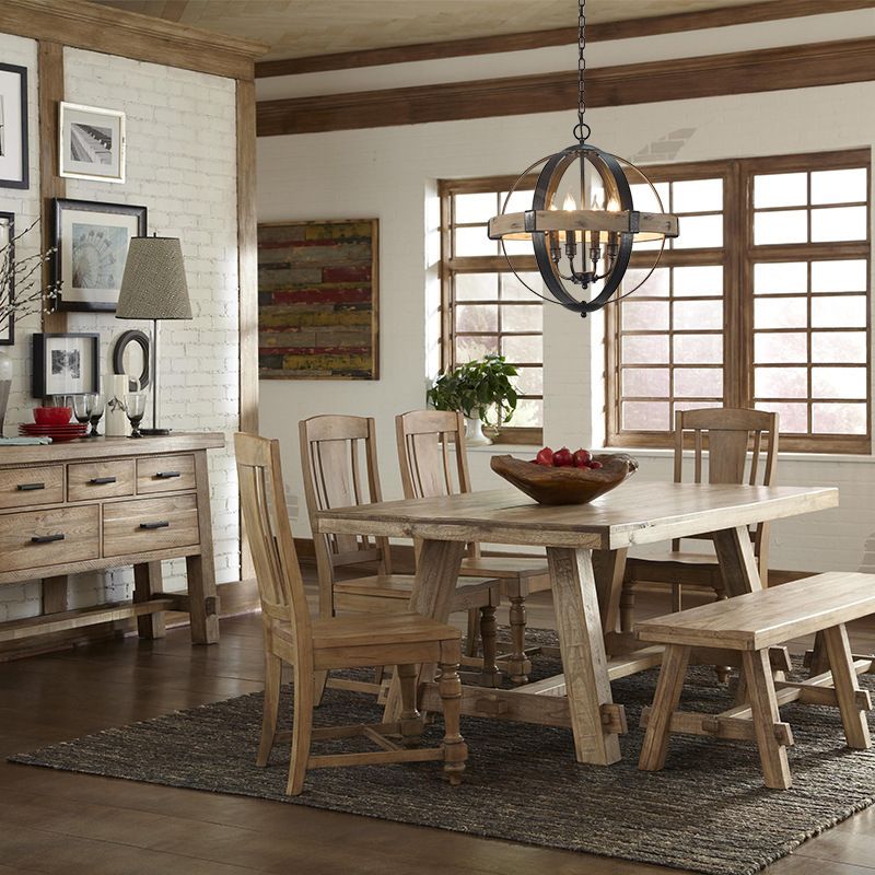 Multi Light Candle Branch Hanging Lights Industrial Style Metal Hanging Lighting for Study