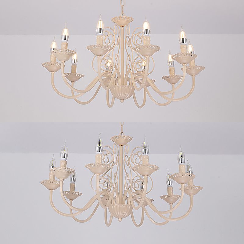 Traditional Style Unique Chandelier Lights Metal Pendant Light Fixtures