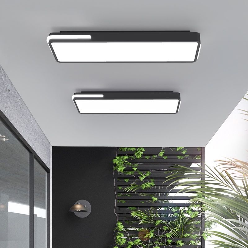 Soporte de montaje de iluminación de techo de soporte de montaje de descarga de luz de montaje en el techo de metal rectangular