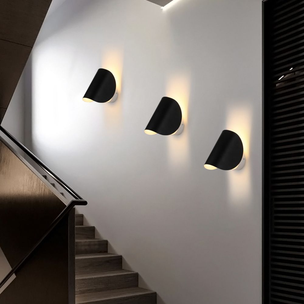 Minalismo a forma di piastrelle rotabili Minalismo Luce Nordic in stile Nordico Mini SCONCE LUCI PER SCIALE