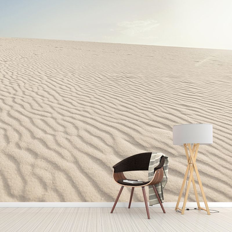 Photography Stain Resistant Wall Mural Wallpaper Desert Sitting Room Wall Mural