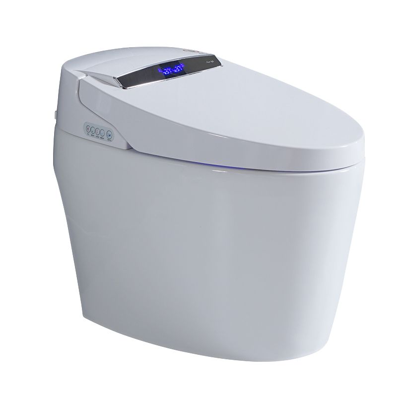 Contemporary Floor Mounted Flush Toilet Siphon Jet Ceramic Urine Toilet for Washroom