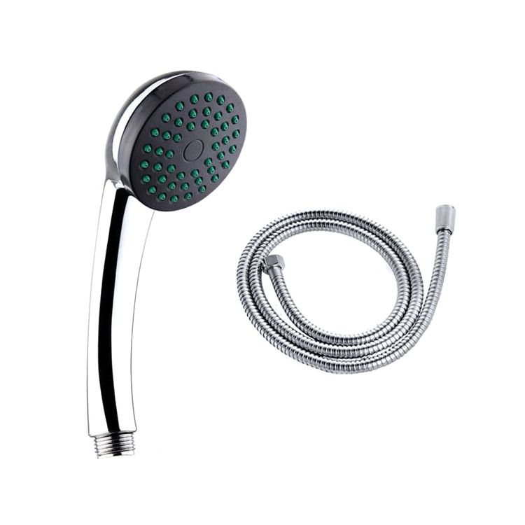 Modern Style Handheld Shower Head Bathroom Metal Round Shower Head