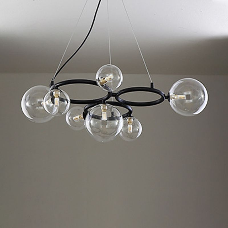 Bubbles Lighting de lámpara de lámpara moderna lámpara de lámpara de lámpara de múltiples luces