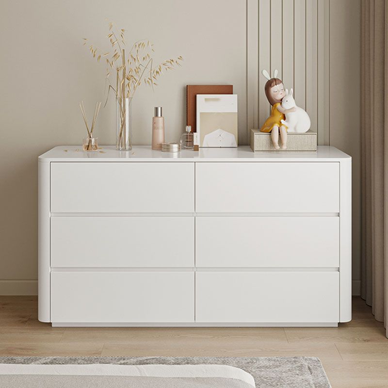 Modern Storage Chest Manufactured Wood Dresser with 5/6 Drawers , 15.6-inch W