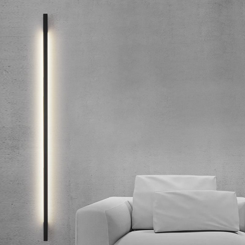 Metall lineare Formwandmontage Beleuchtung moderner Stil 1-Licht-Wandmontageleuchte