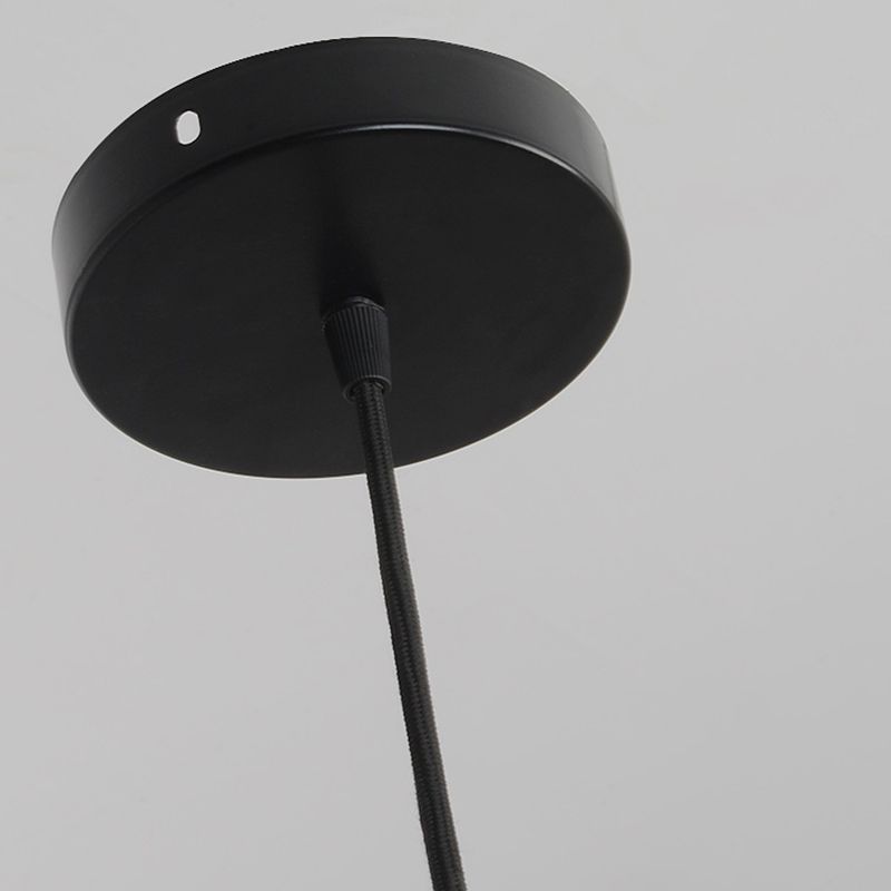 Marble Spherical Shape Hanging Lights Modern Style 1 Head Hanging Mount for Restaurant