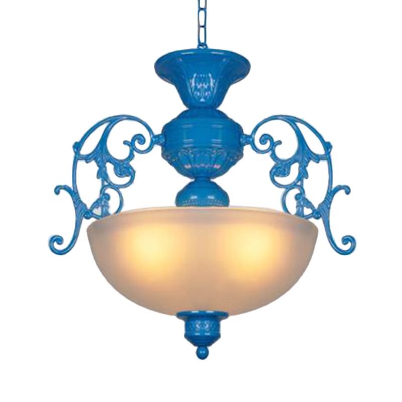 BOL BOLL LAMPE CHANDELIER Classic Style Metal 3 Lumières Salon Hanging Light