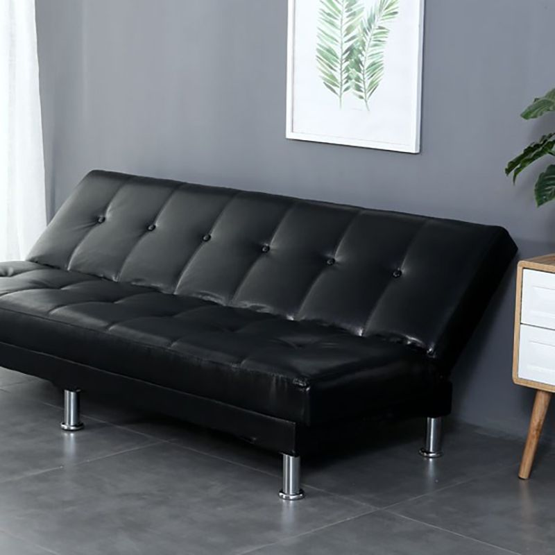 Modern Fabric/Faux Leather Sofa Armless Convertible Sofa for Living Room