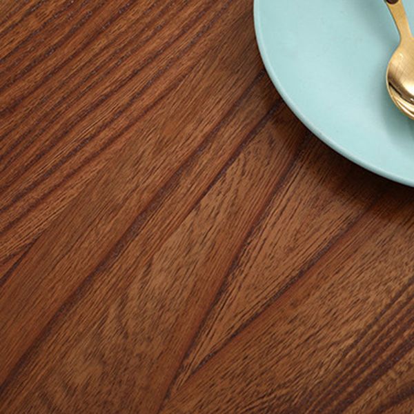 Mesa de comedor rectangular contemporánea Mesa de madera sólida de sándalo rojo con 4 patas