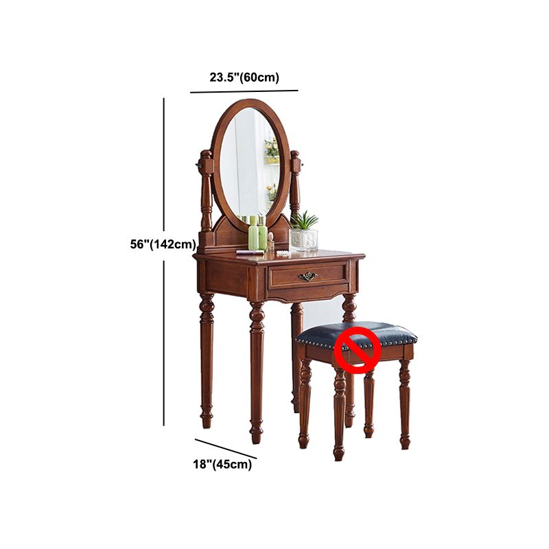 Wooden Vanity Dressing Table Traditional Vanity Makeup Table Set