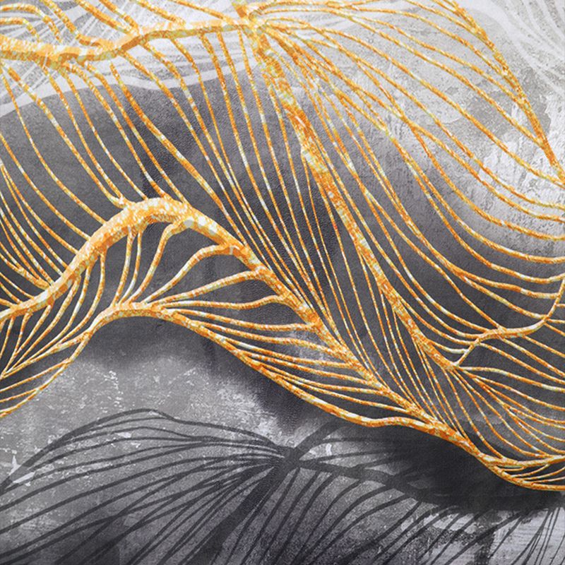 Orange Modern Carpet Polyester Graphic Carpet Stain Resistant Carpet for Home Decor