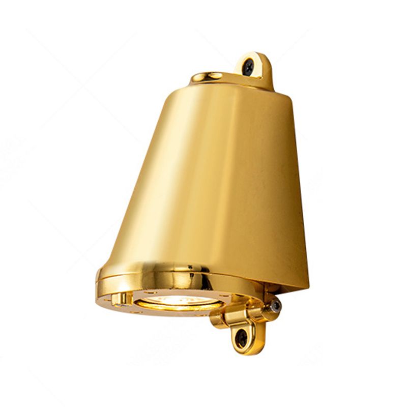 Single Contemporary Polished Finish Wall Mounted Sconce LED Wall Light for Foyer