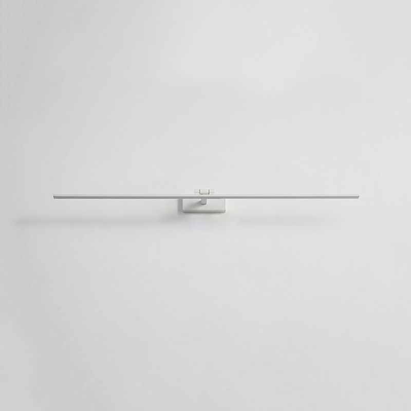 Modern Minimalist LED Wall Light Aluminium Linear Wall Lamp with Silicone Shade