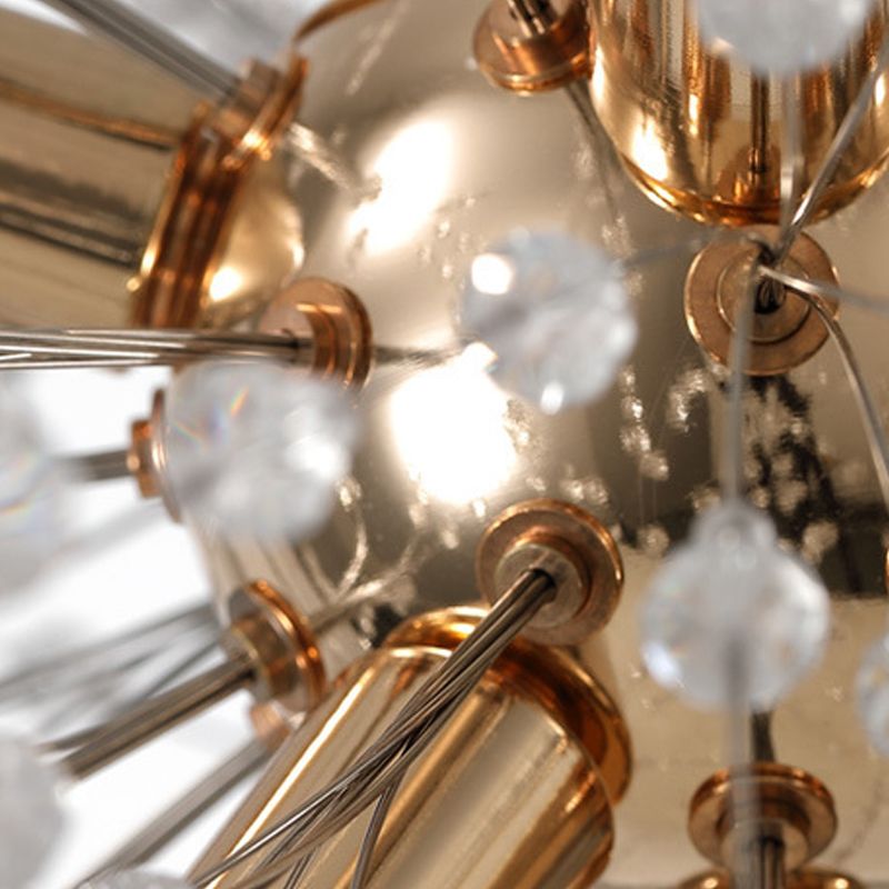 Modern Dandelion Chandelier Light Fixtures Multi-Head Suspension Pendant Lamps