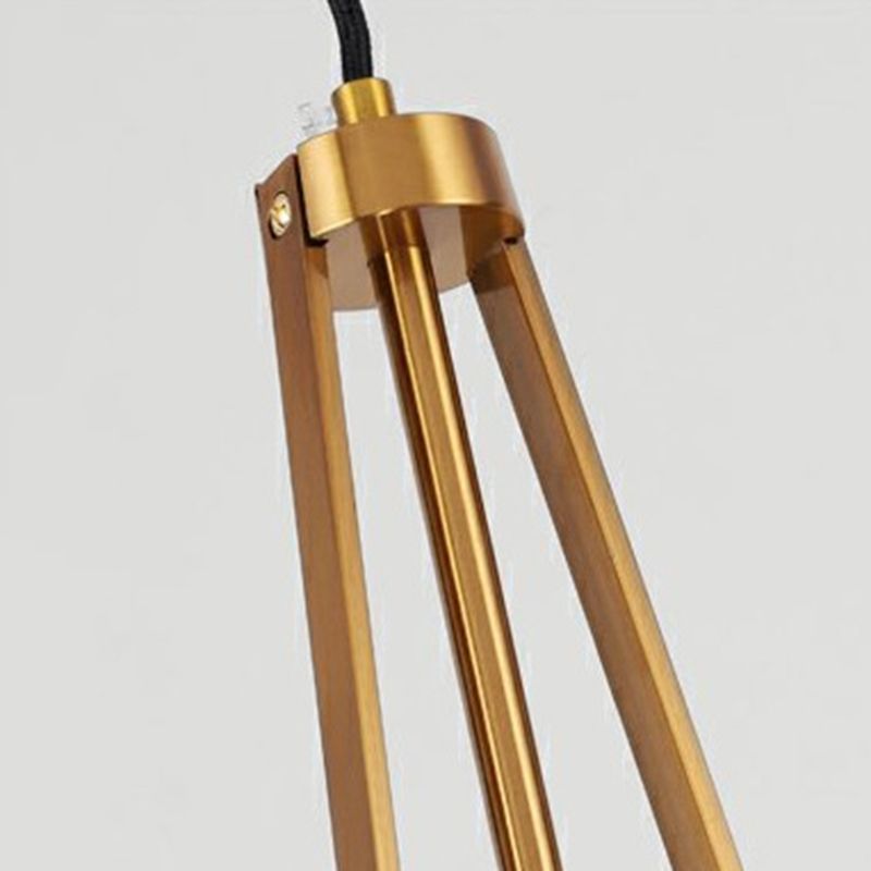 1-Light Contemporary Style Teardrop Shape Pendant Lighting