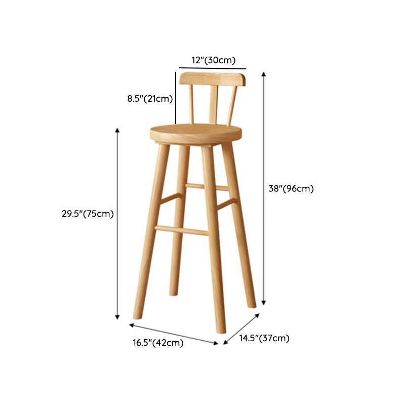 1/2/3 Pieces Counter Height Pub Set Solid Wood Pub Dining Set