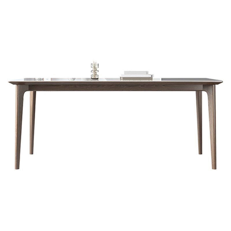 Contemporary Stone Rectangle Table Set 1/2/4/5/7 Pieces Dining Set