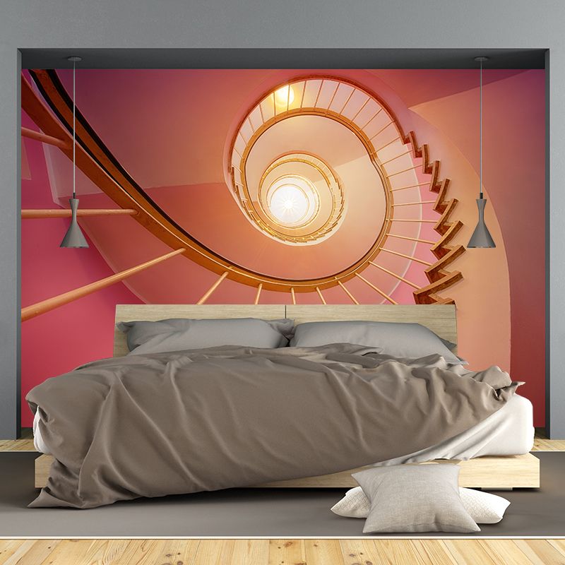 Tunnel Extension Wall Mural Mildew Resistant Wallpaper for Dining Room Bedroom