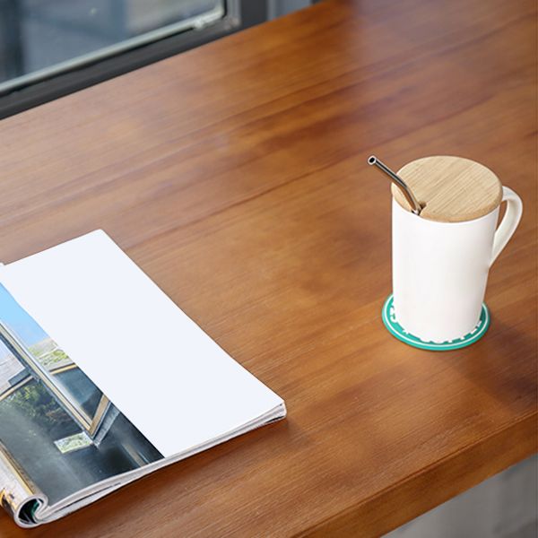 Indoor Solid Wood Bar/Dinette Table with Storage Rectangle Industrial Bar Table