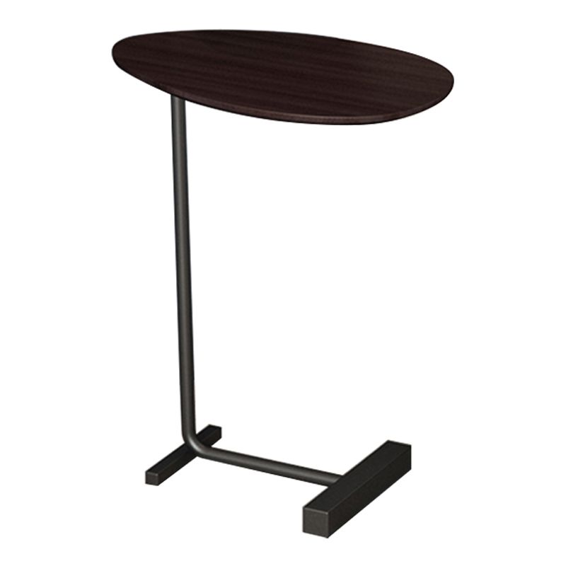 23.6inch Tall Modern C Corner Table Solid Wood Side End Table