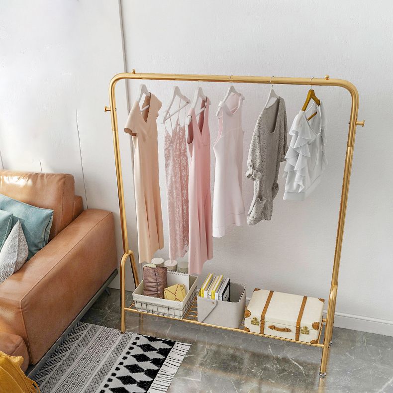 Contemporary Style Wardrobe Metal Bedroom Wardrobe Closet With Shelf