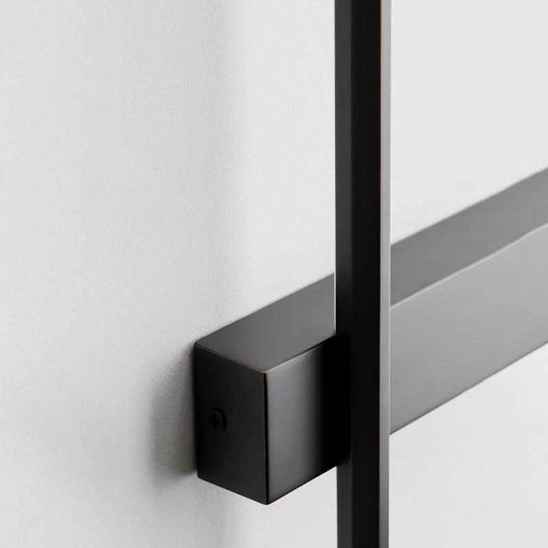 Eigentijdse stijl rechte wandverlichting armaturen metaal 1 lichte led wandmontage lamp