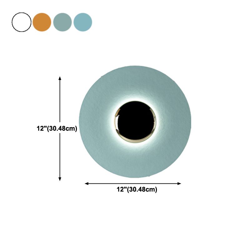 Lampes murales circulaires de style moderne métal 1 les idées d'éclairage mural clair