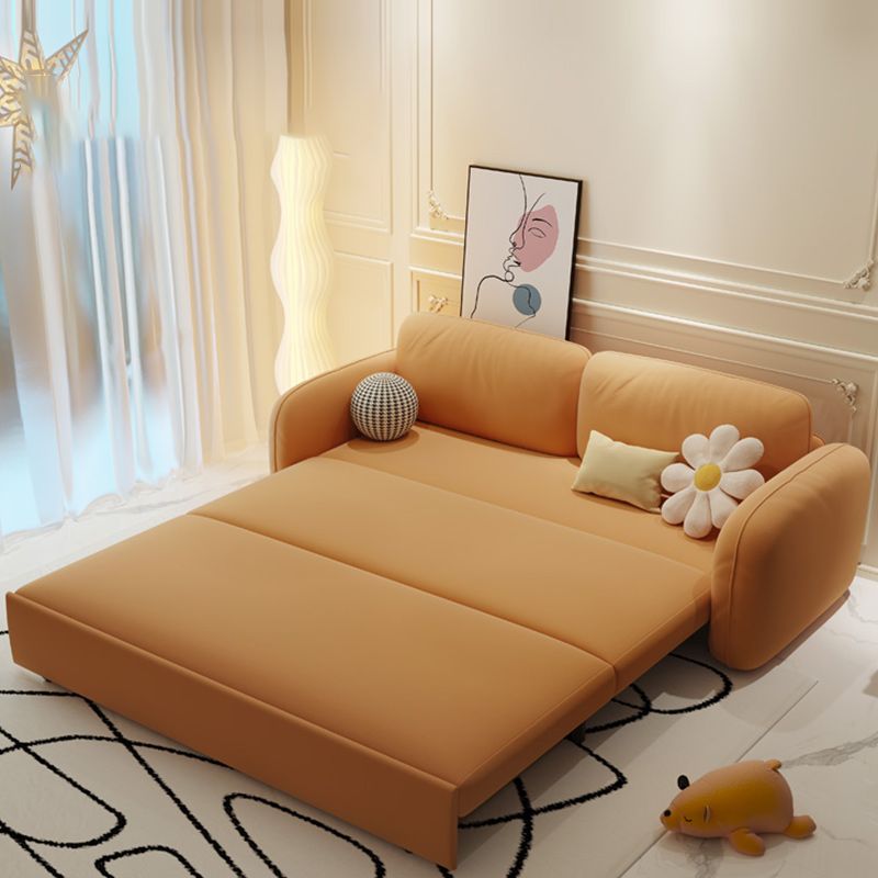 Brown Convertible Sofas Living Room Scandinavian Futon Sleeper Sofa Bed