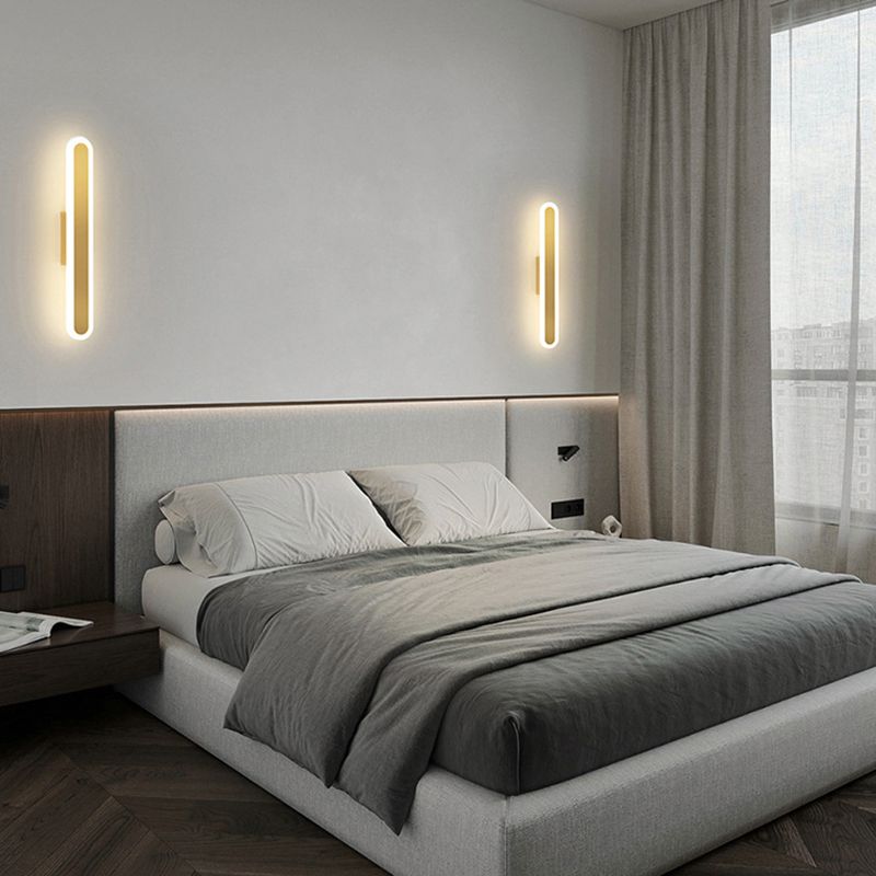 Black/Golden LED Vanity Lighting Modernism Bath Bar Light for Bathroom