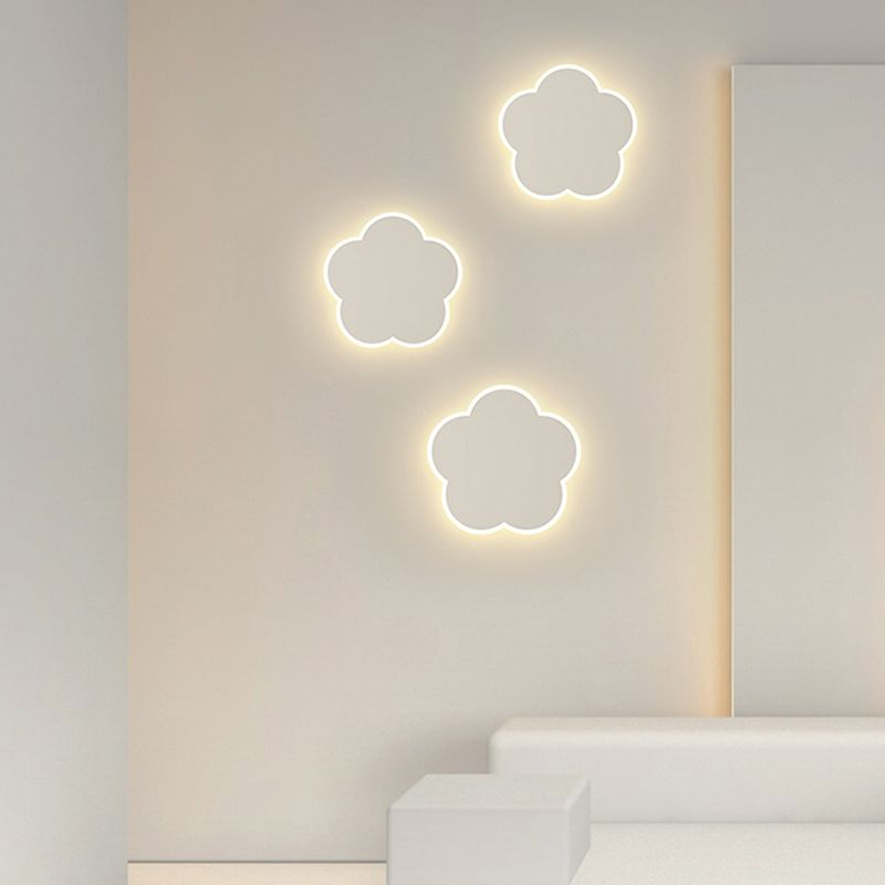 1 applige murale géométrique légère