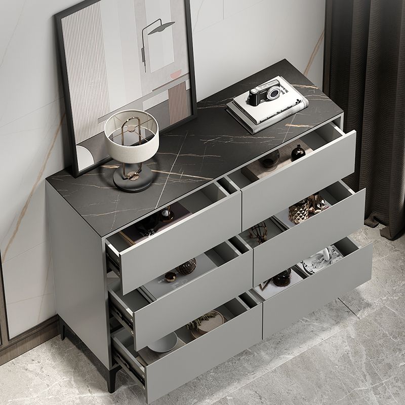 15.6-inch Width Modern Storage Chest Stone Storage Chest Dresser